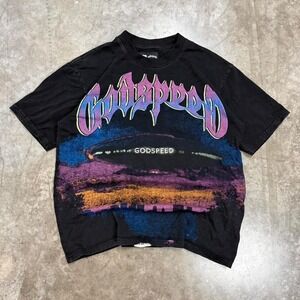Godspeed Multicolor Blimp Skyline Tee Size S